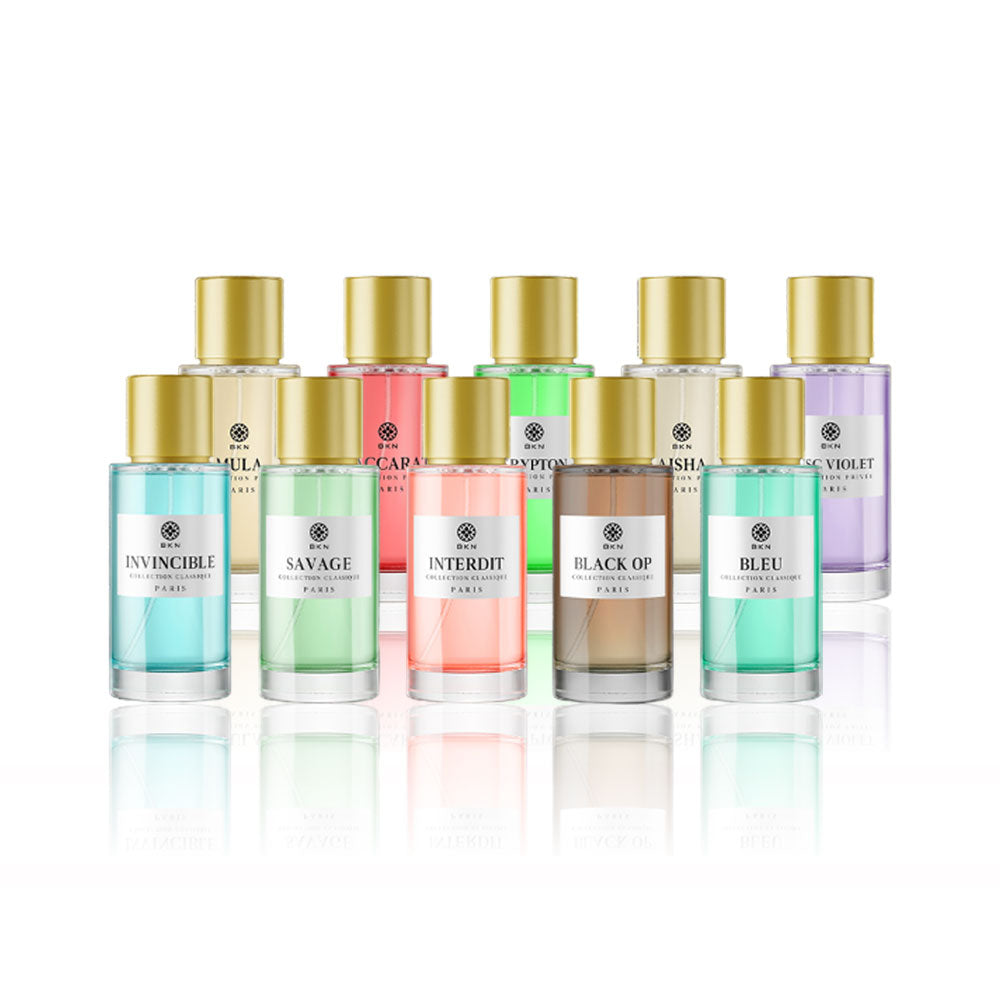 Pack de 10 parfums